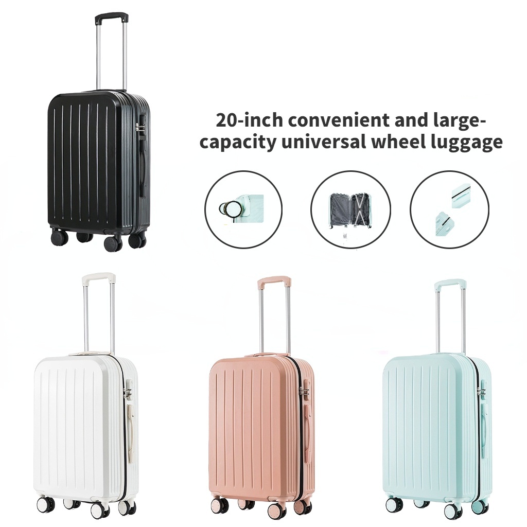 20 inch trolley suitcase Korean style lightweight large capacity ...