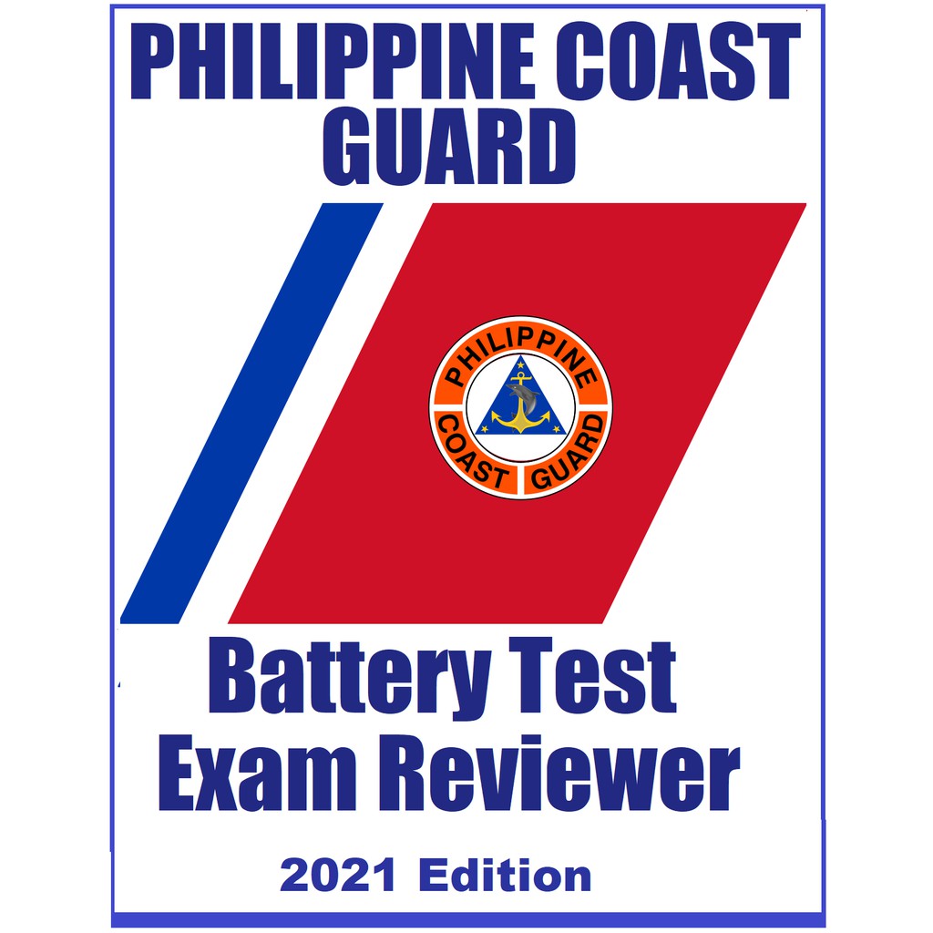 PCG Exam Reviewer Philippine Coast Guard Battery Aptitude Test Reviewer Shopee Philippines