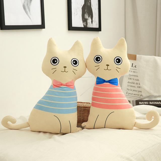 white cat doll