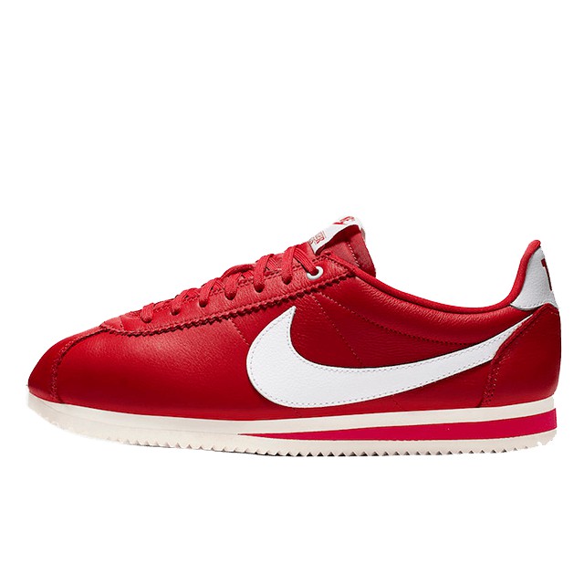 nike cortez pink red