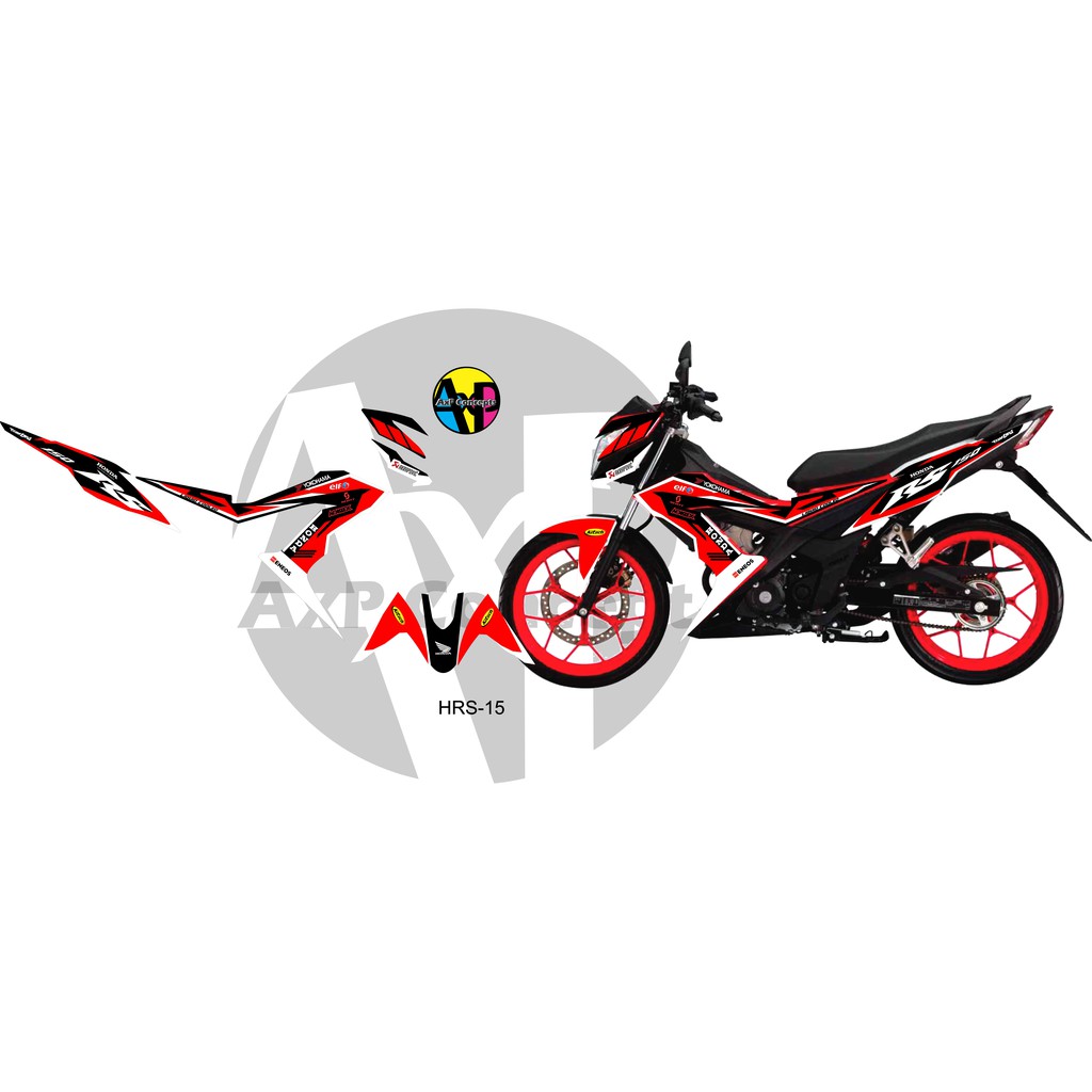 Honda Rs150 Decal Kit Hrs-15 