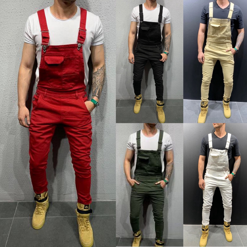 biker jean overalls