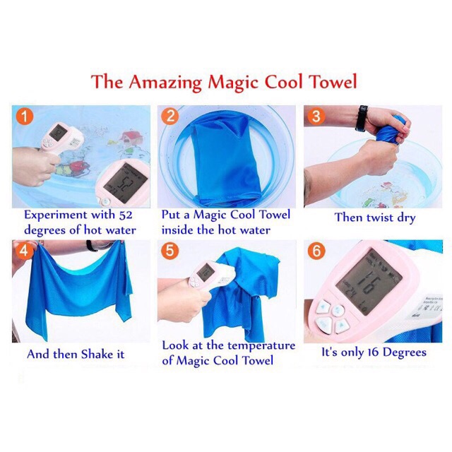 water cool towel