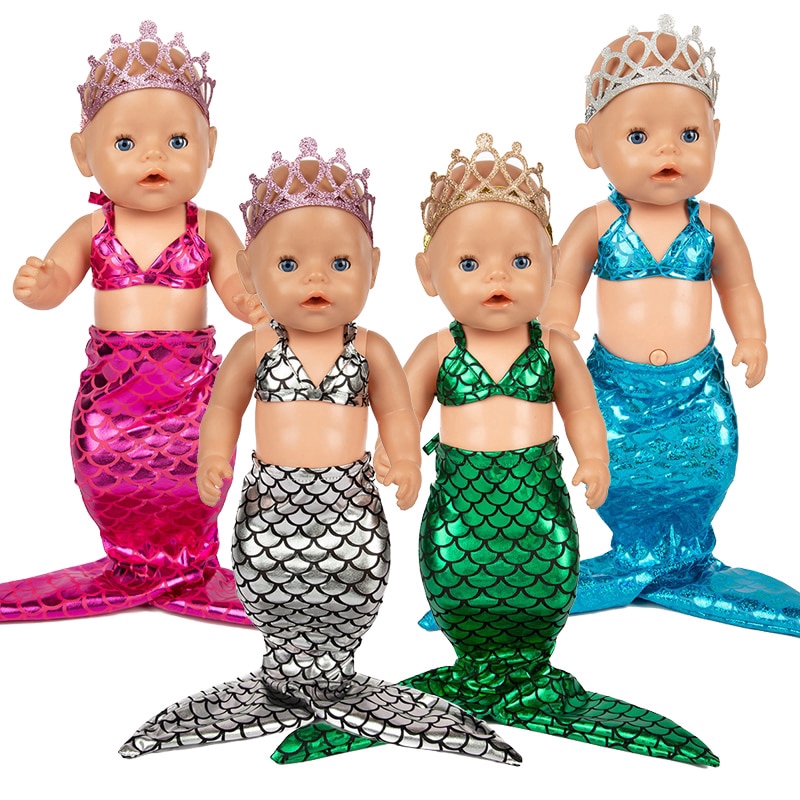 baby born mermaid doll