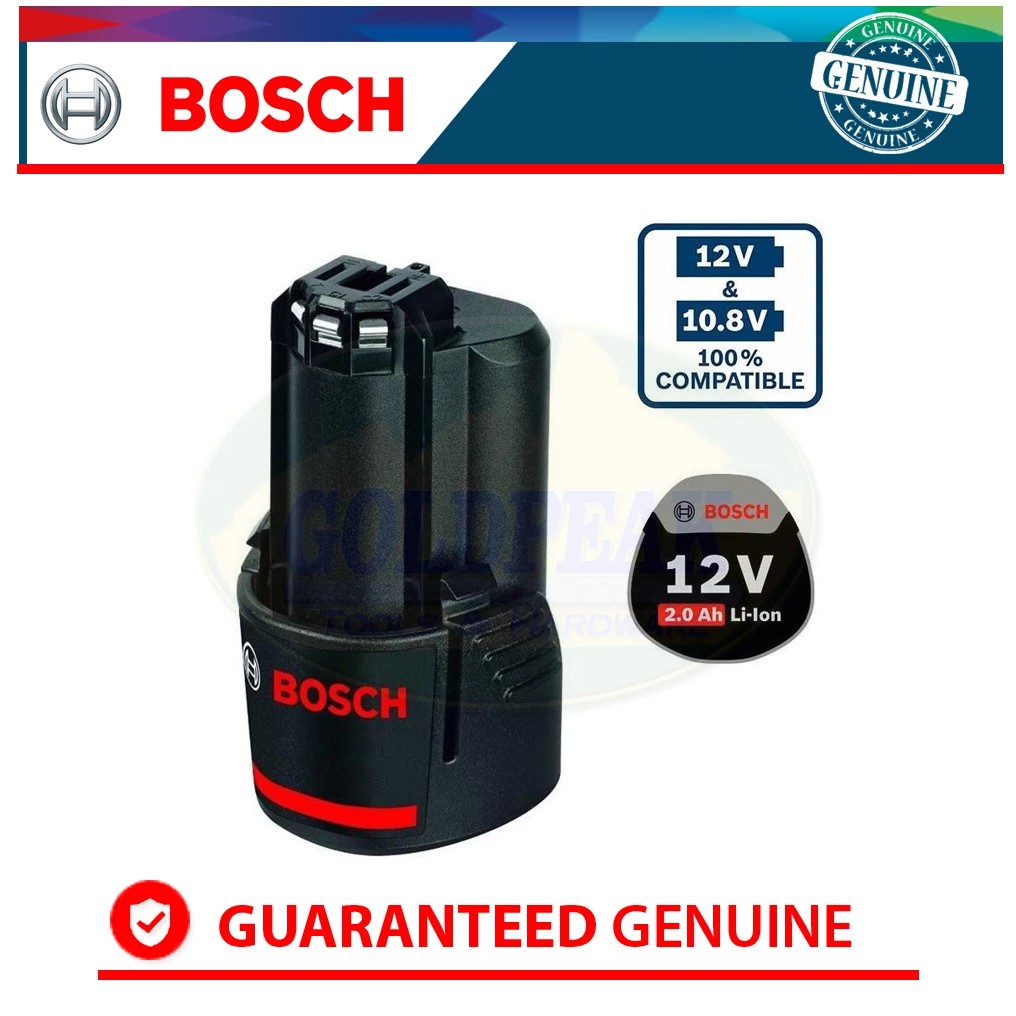 Bosch GBA 12V / 2.0Ah Battery Shopee Philippines