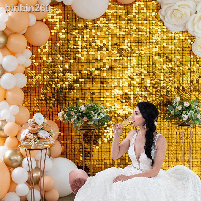 Banner background□✳✱Backdrops Birthday Party Decorations Wedding Backdrop  Sequin Wall Background bir | Shopee Philippines