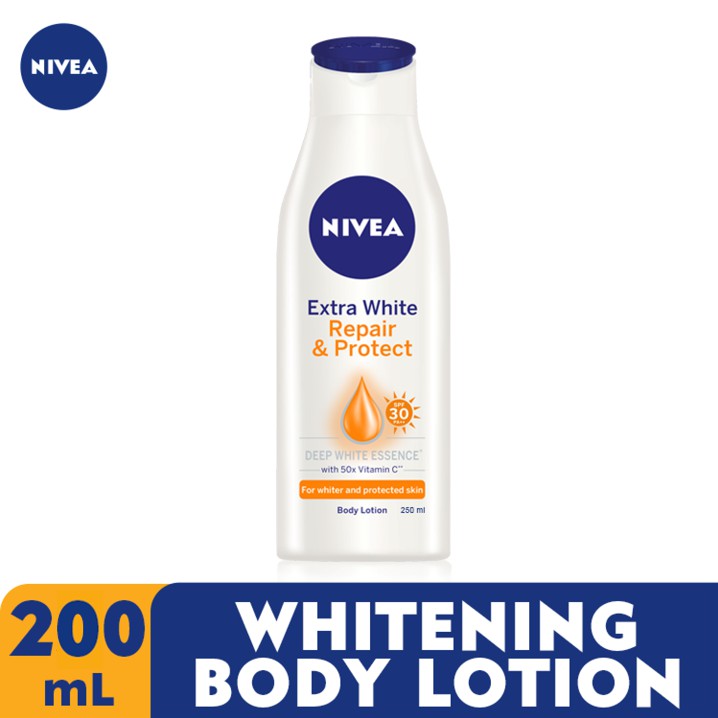 nivea extra white repair and protect body lotion