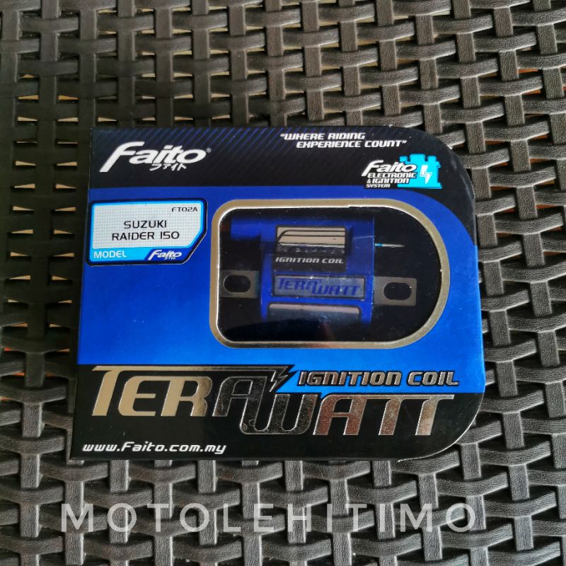 FAITO UNIVERSAL IGNITION COIL TERAWATT CARB TYPE RAIDER, XRM, MIO