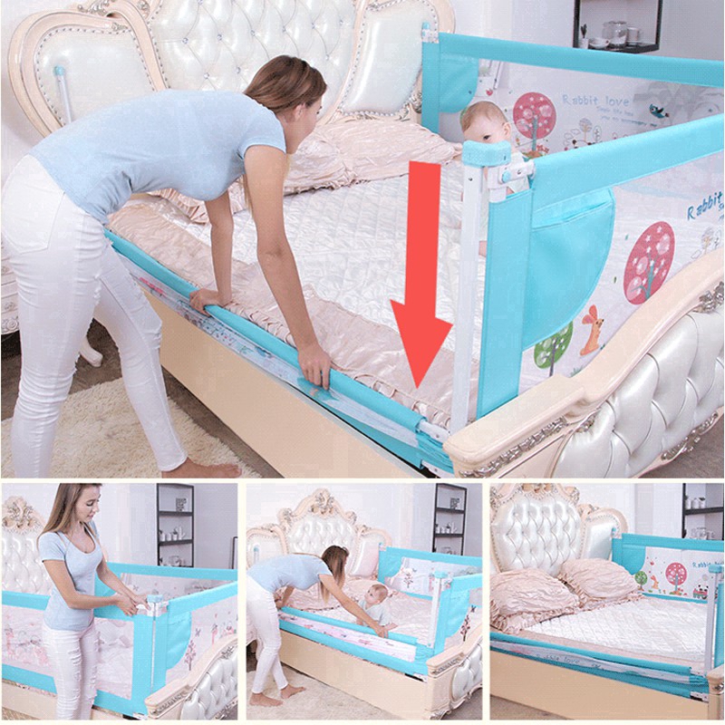 baby rails for king size bed