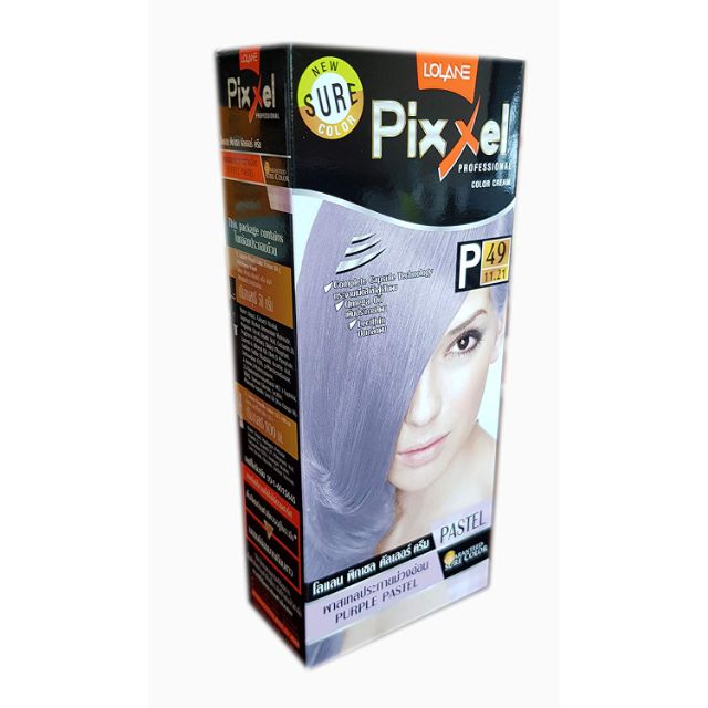 Lolane Pixxel Purple Pastel Hair Dye Shopee Philippines