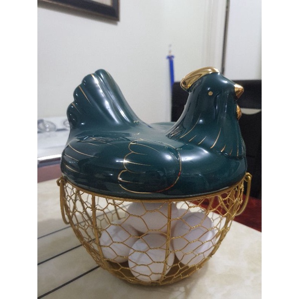Egg storage basket, Iron egg storage basket, food storage, food cointainer, egg storage, egg