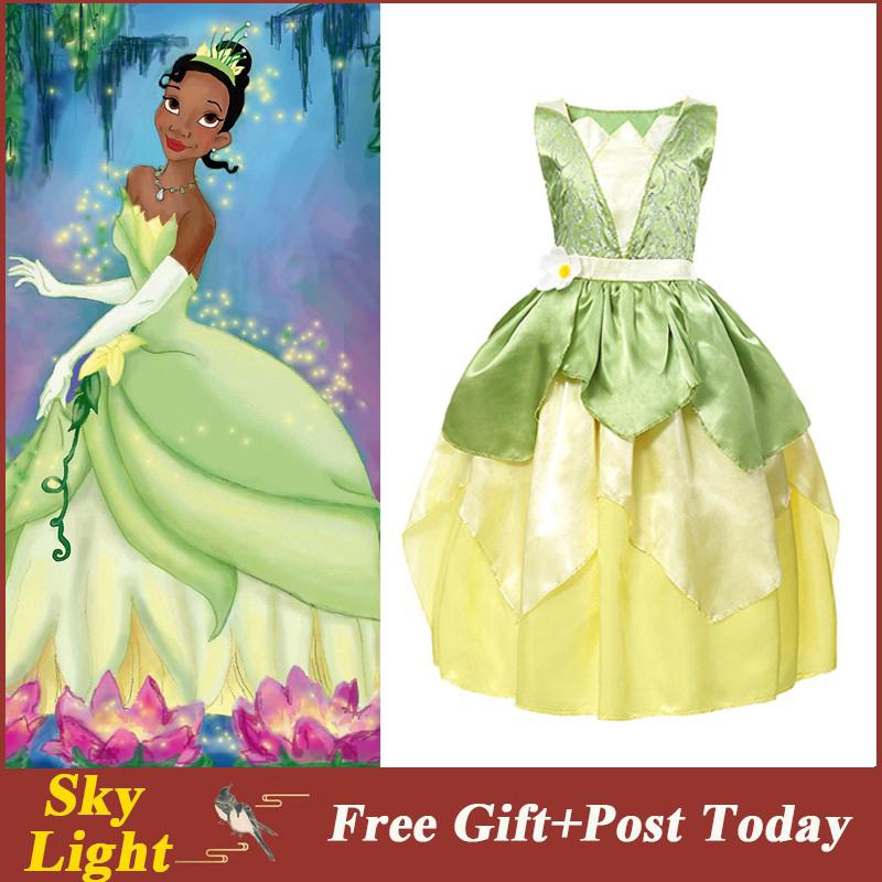 princess tiana teenage costume