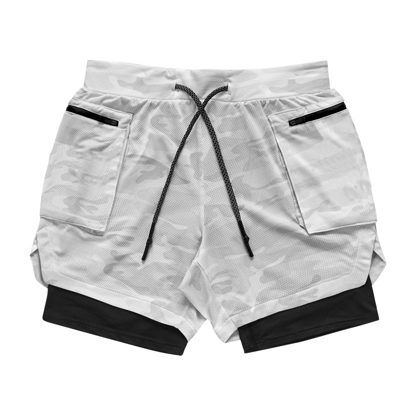 2 in 1 shorts phone pocket