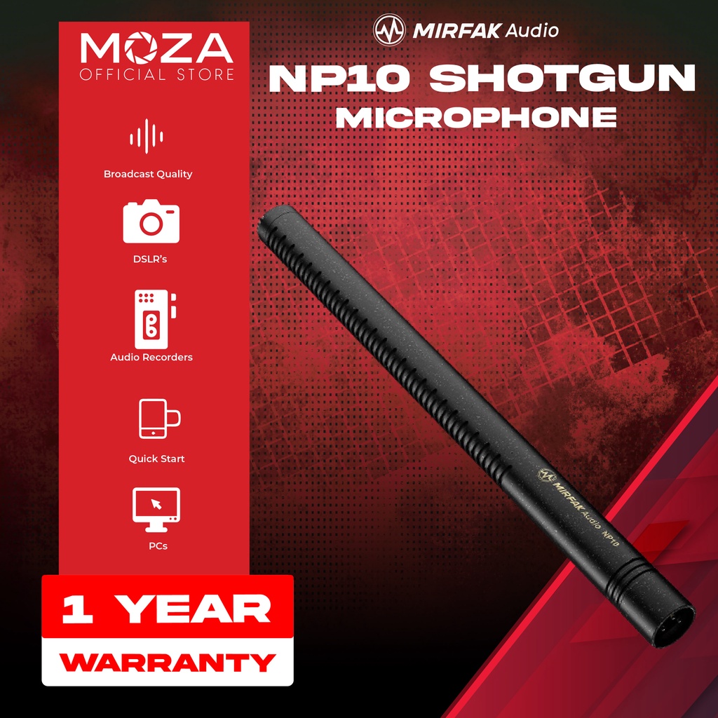 Mirfak NP10 Shotgun Microphone Shopee Philippines