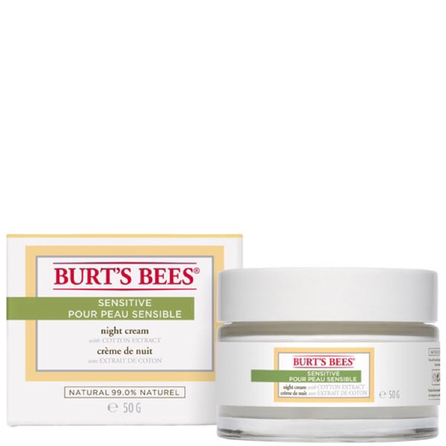 burt's bees sensitive night cream