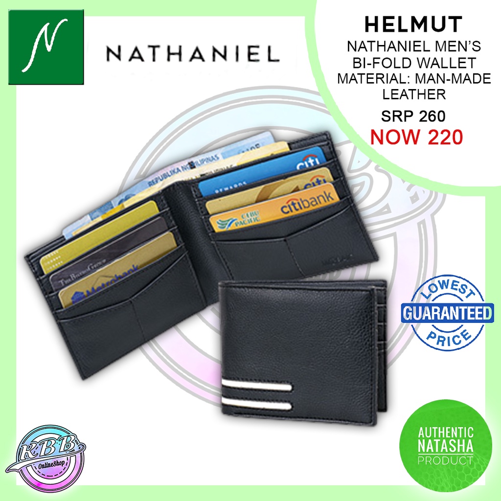 Natasha Nathaniel Helmut Men's Wallet | Shopee Philippines