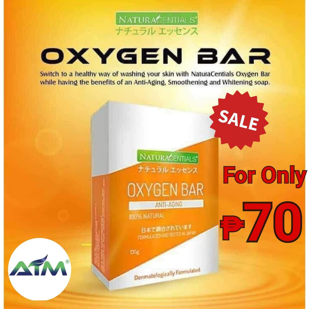 Oxygen Bar Soap By Naturacentials 100 Original Shopee Philippines