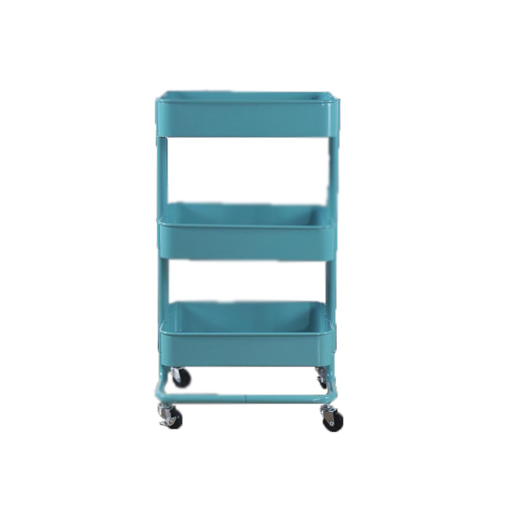 Primeo 3 Layer Double Round Trolley Utility Cart | Shopee Philippines