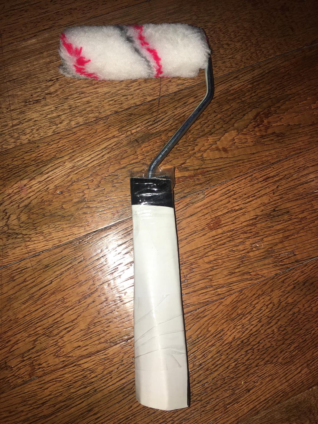 Meisons baby roller brush 4" with handle COTTON TYPE ( WITH HANDLE