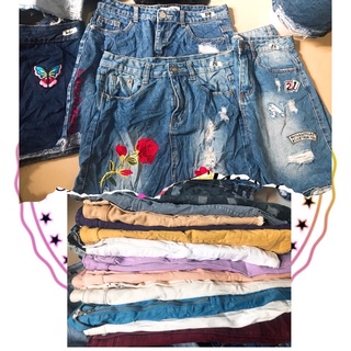 Denim Skirt New Arrival For live selling checkout only