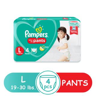 pampers active baby pants large