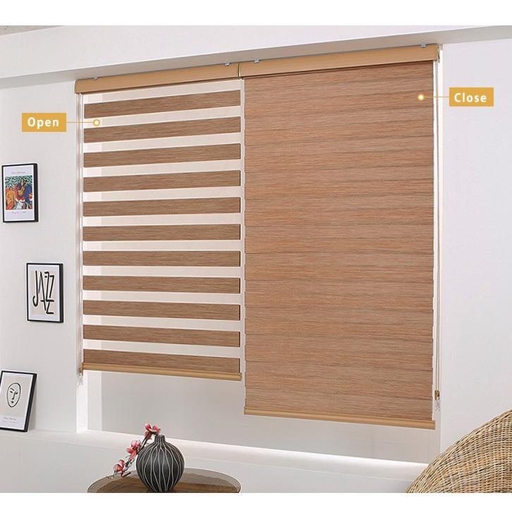 Mini Home Textiles New Duo Roller Blinds Curtain Roler Blinds Curtain For Office Home