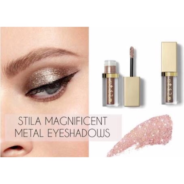 Stila Magnificent Metals Glitter Glow Liquid Eyeshadow Shopee Philippines