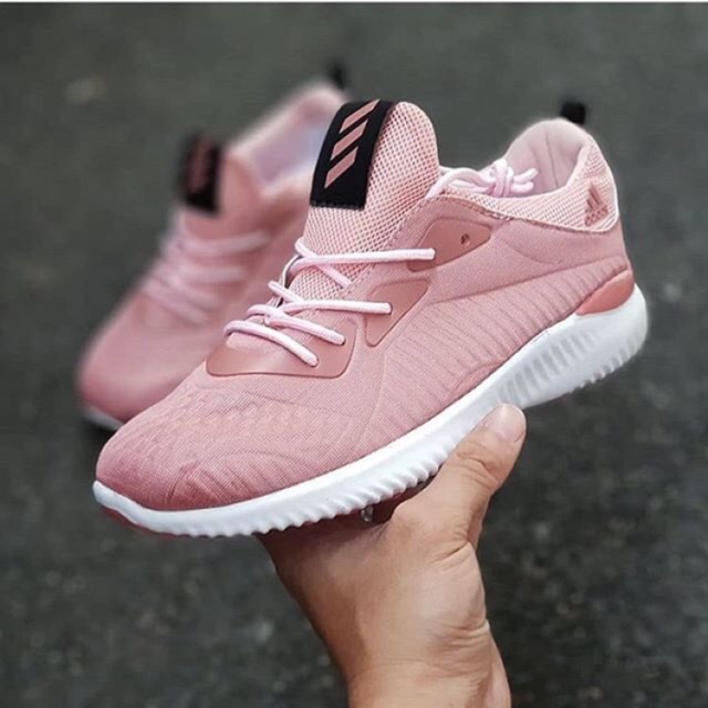peach color shoes adidas