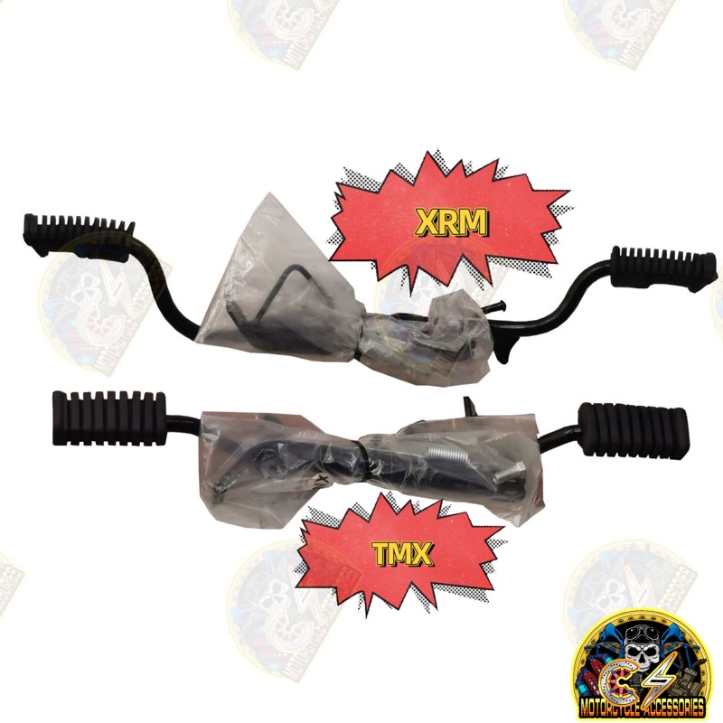 CS Motorcycle footrest bar assy with side stand xrm, tmx155(assembly
