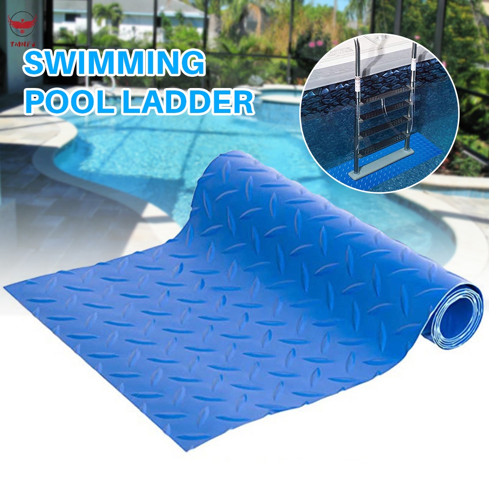 Swimming Pool Ladder Mat Protective Ladder Pad Step Mat with Non-Slip ...