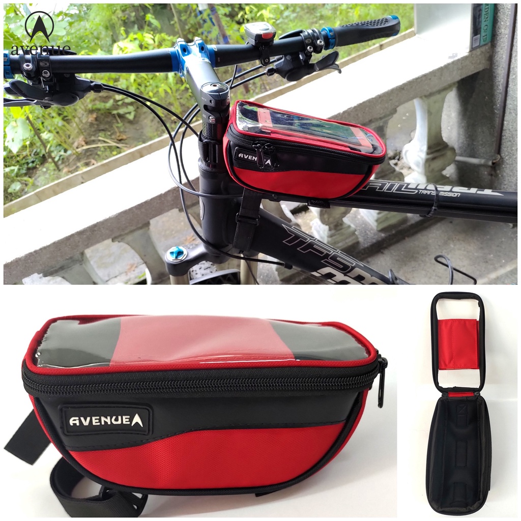 Avenue Bike Bag Frame Bag with Phone Holder Bike Bag 4416 Shopee