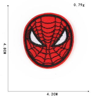Embroidery calibrated to do Iron Man Marvel Spider-Man cartoon clothing accessories embroidery cloth patch stickers affixed #8