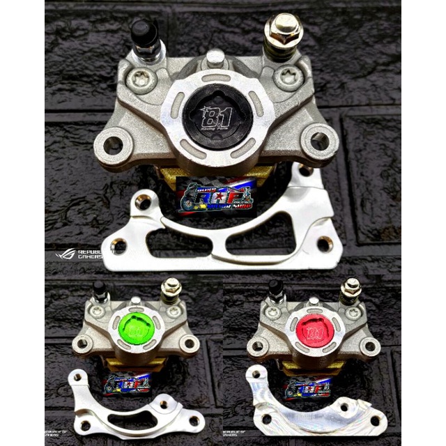 Formula 2pot Caliper With CNC Bracket Wave125/Mio/Click Shopee
