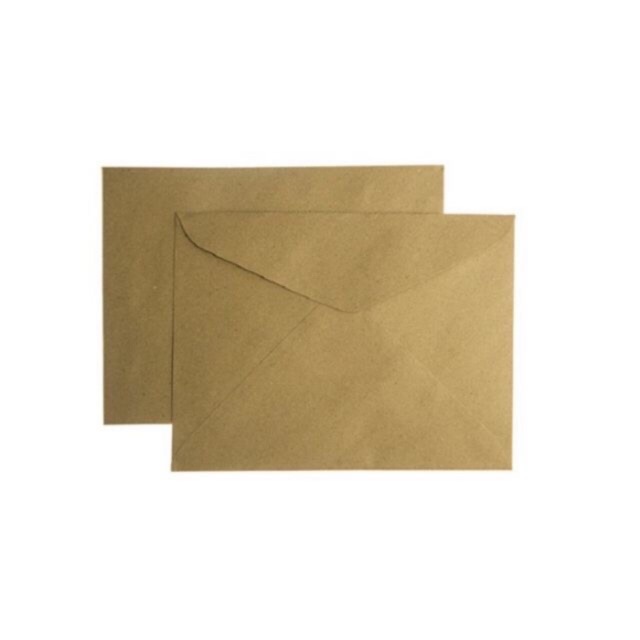 Brown envelope short 50 pcs in one pack Shopee Philippines