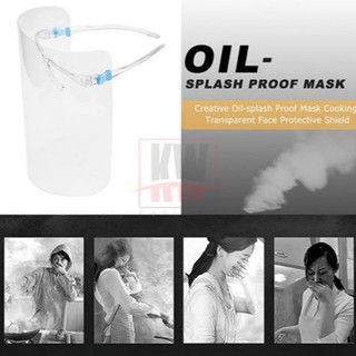 Face Shield Transparent Protective Isolation Mask | Anti-fog, Anti-oil Splatter, Windproof #4