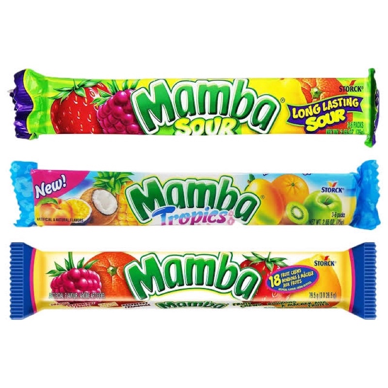 Mamba Sour Fruit Chewy Candy 256g Shopee Philippines