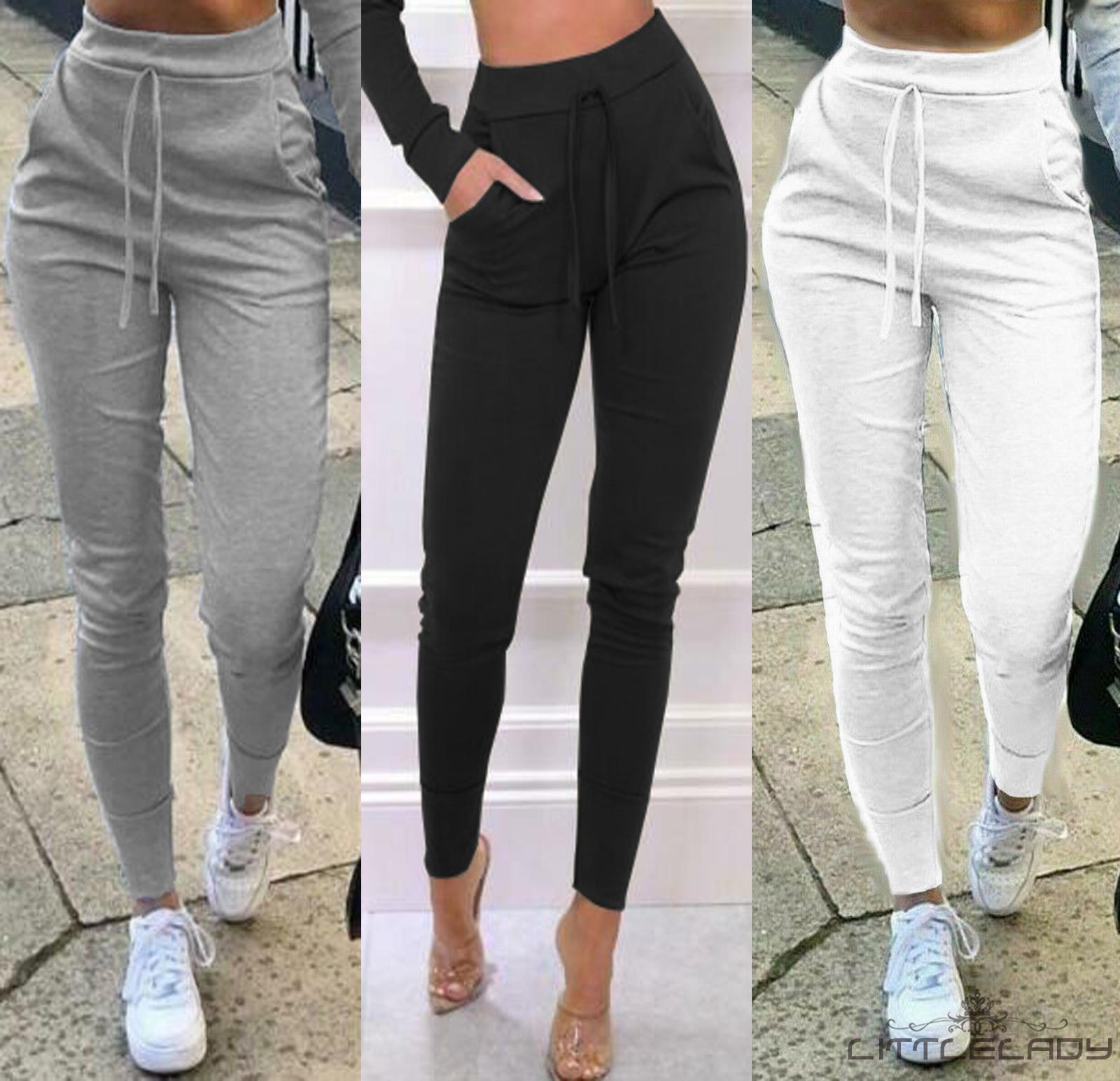 jogging pants with elastic ankles