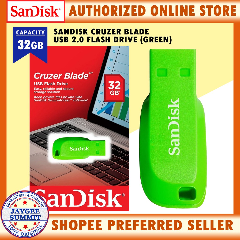 Usb flash sandisk cruzer blade 32 гб обзор