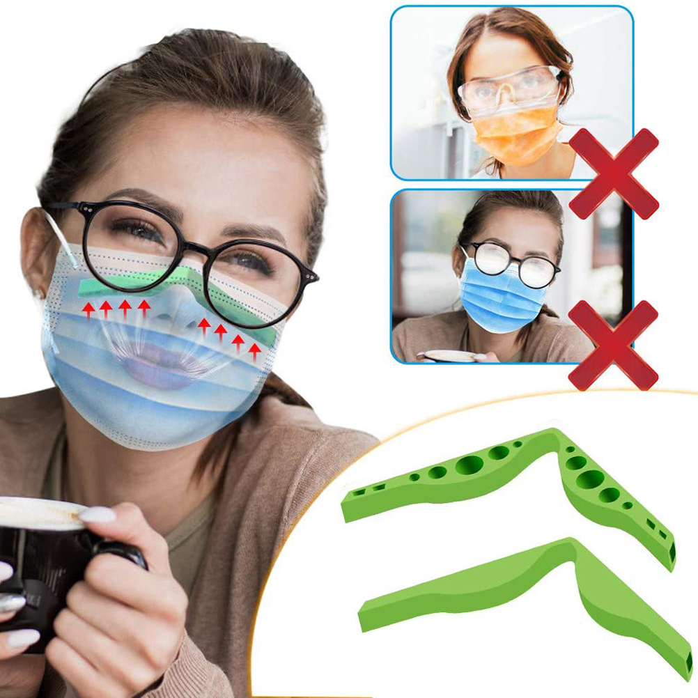 Great Sealing 5PCS Fog-Free Accessory for Face Anti-Fog Nose Bridge Strip Prevent Eyeglasses from Fogging One Size Fits All 