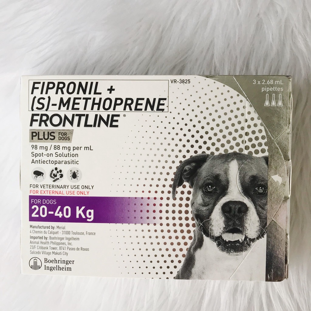Fipronil and Methoprene (Frontline Plus®)