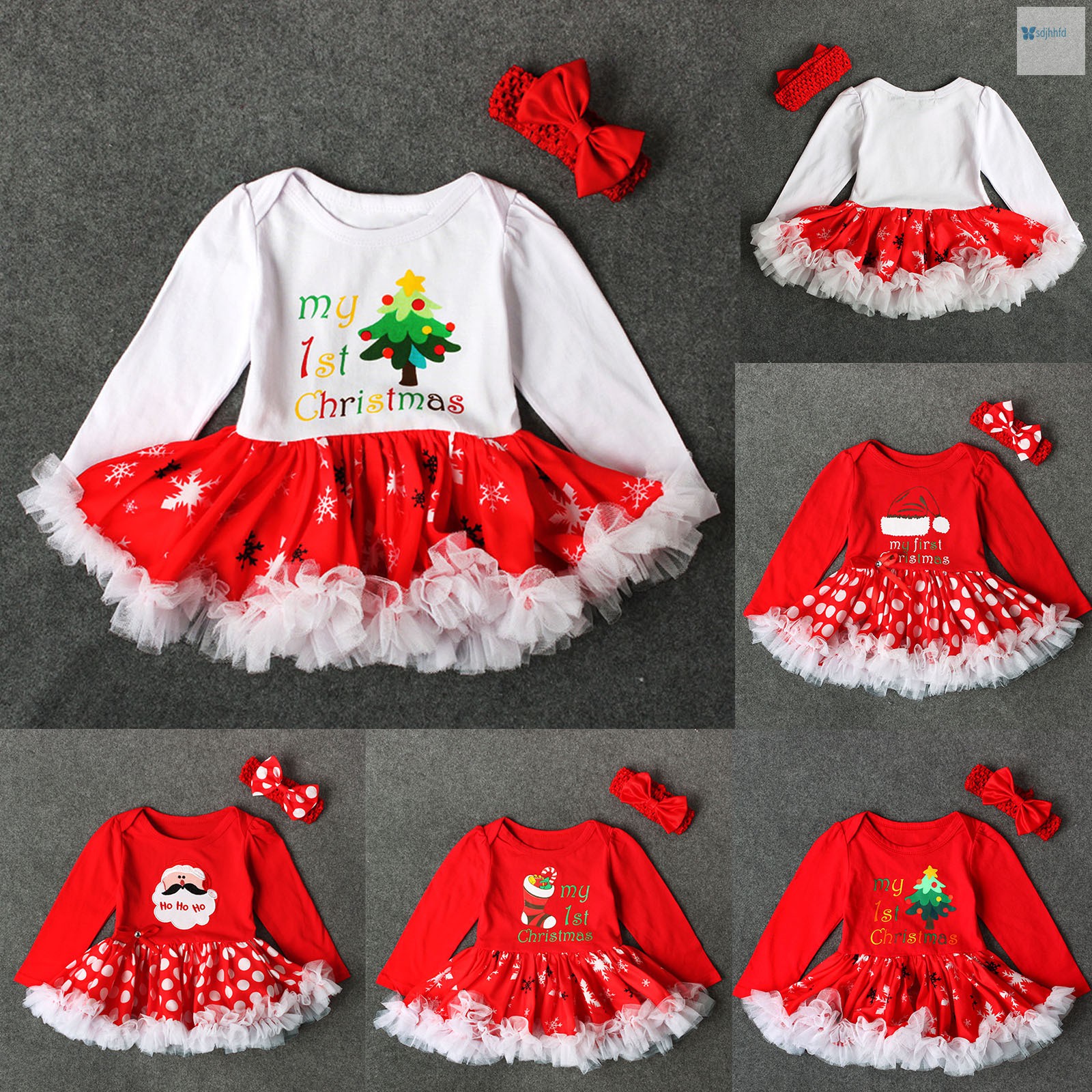 newborn xmas dress