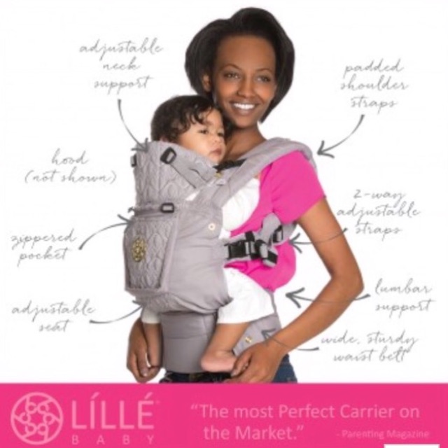 lillebaby carrier wide seat