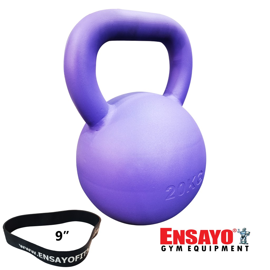 ENSAYO KETTLEBELL 20Kg Gravity 44Lbs Free Mini Bands Exercise