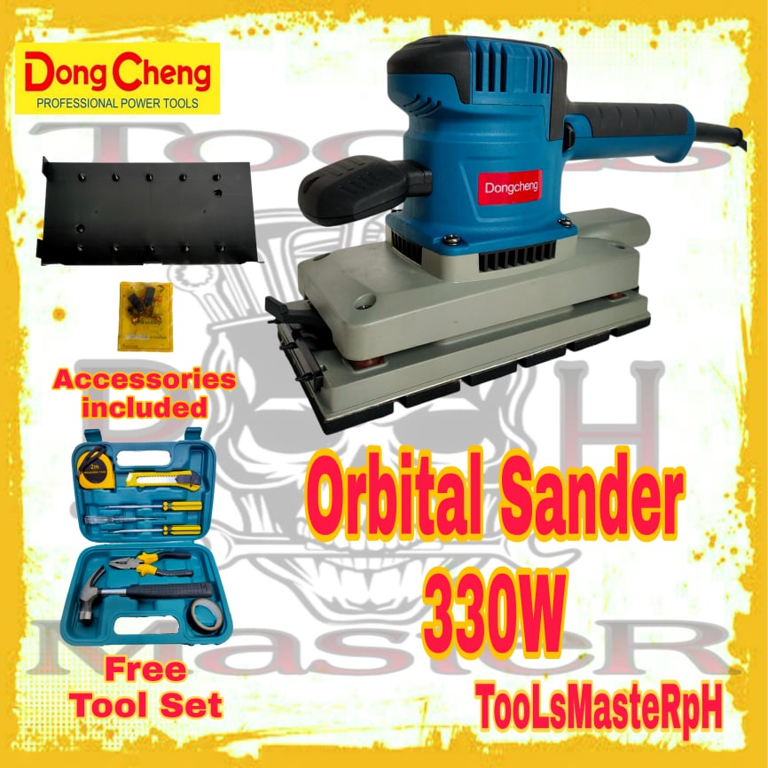 DONG CHENG Orbital Sander 330W DSB02234 FREE TOOL SET Shopee Philippines