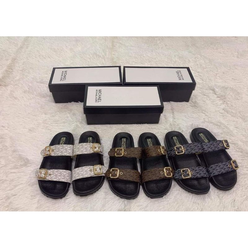 new arrival )michael kors sandals slip on | Shopee Philippines