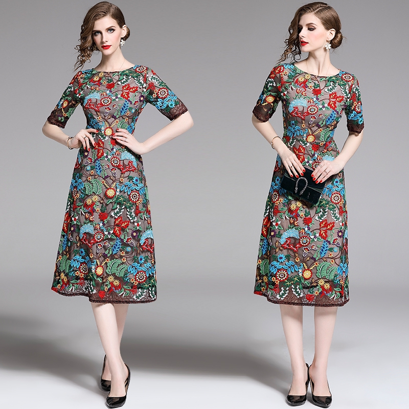 woman long dress design