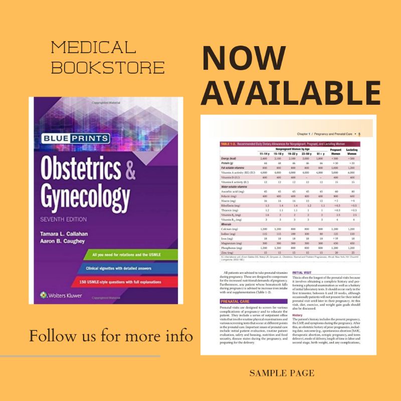 Blueprints Obstetrics & Gynecology 7th Ed | Shopee Philippines