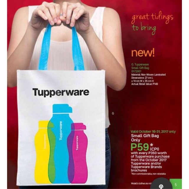 bag tupperware