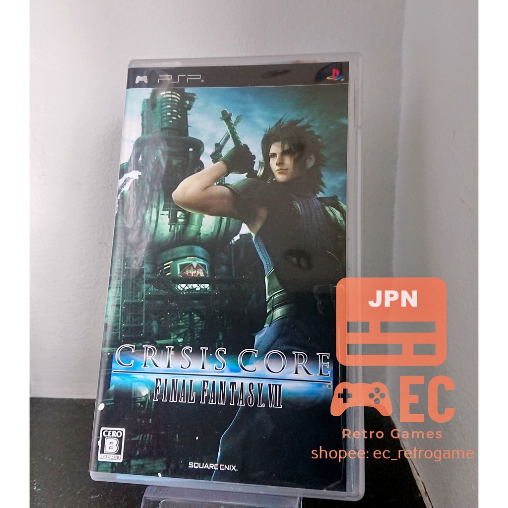 Crisis Core Final Fantasy 7 Original Japan PSP Game | Shopee Philippines