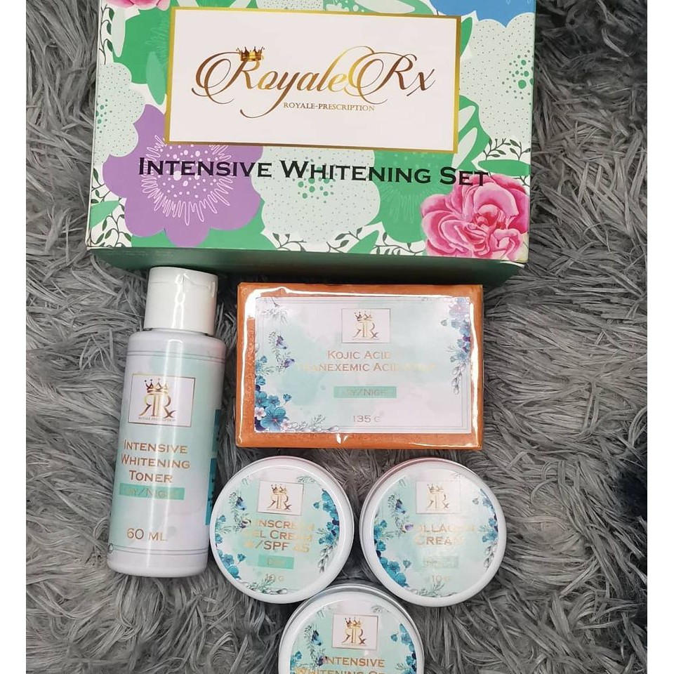 ROYALE PRESCRIPTION PREMIUM WHITENING SET FOR ACTIVE BREAKOUTS, OILY